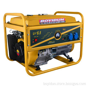 6.5kW Gasoline Generator, 50Hz/220V, 100% Copper Line